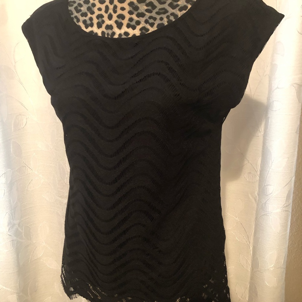 Max Studio lace top